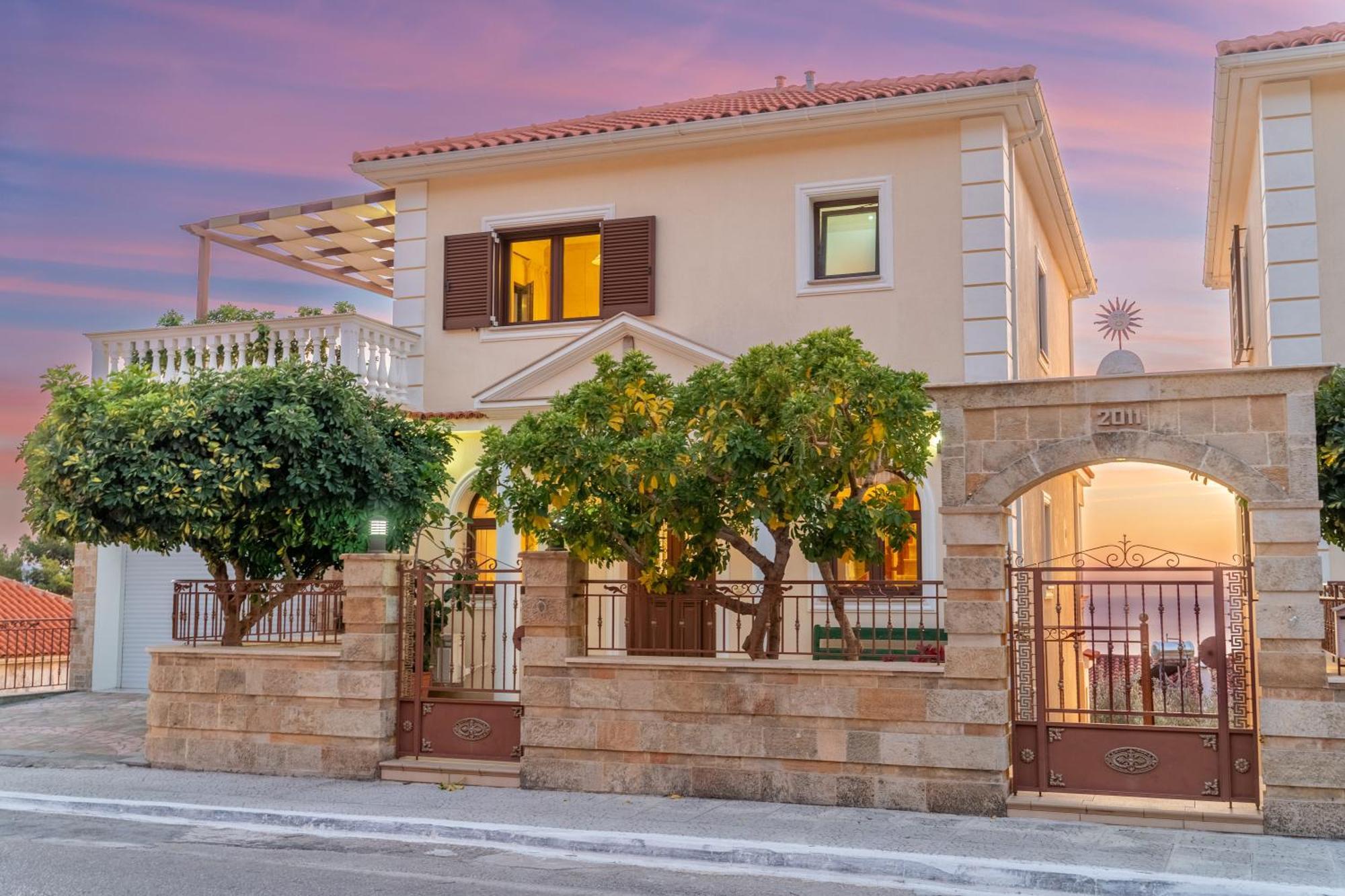 Villa Panorama Lourdata  Exterior photo